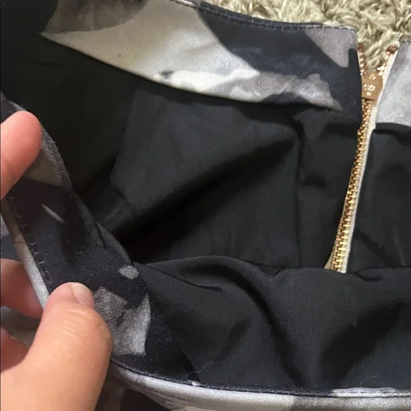 Mossimo Supply Co. Black and Gray Mini Skirt - Picture 6 of 9